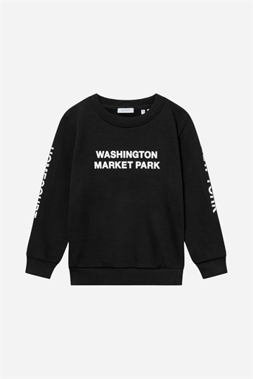 Les Deux Washington Sweatshirt - Black / Light Ivory